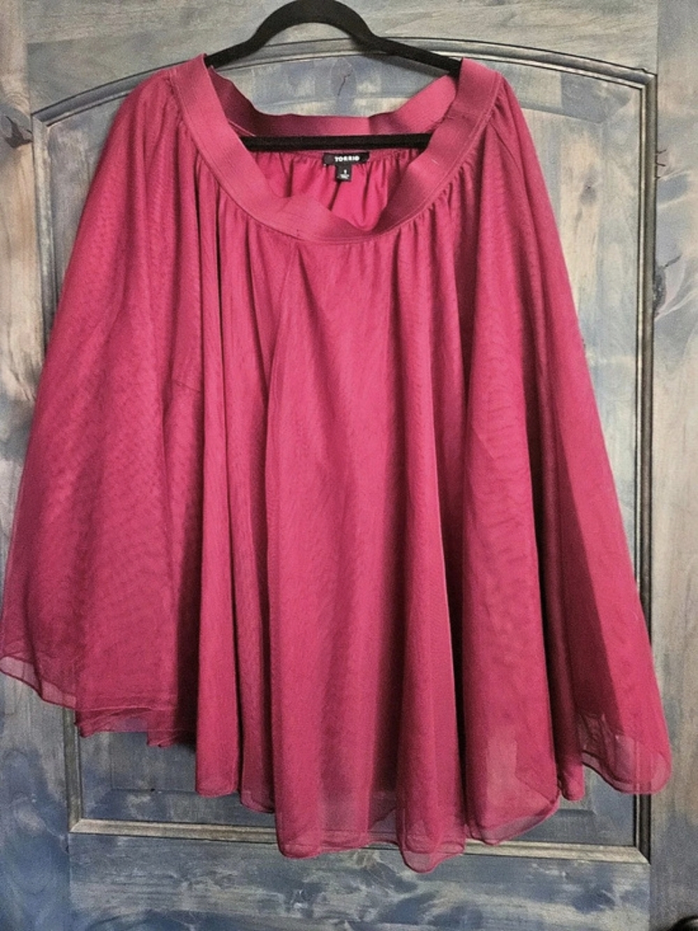 Torrid Pink Flowy Maxi Dress Size 1 Like New